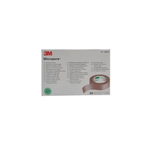 چسب ضدحساسیت تری ام میکروپور رنگ پوست سایز 1.25*9.1